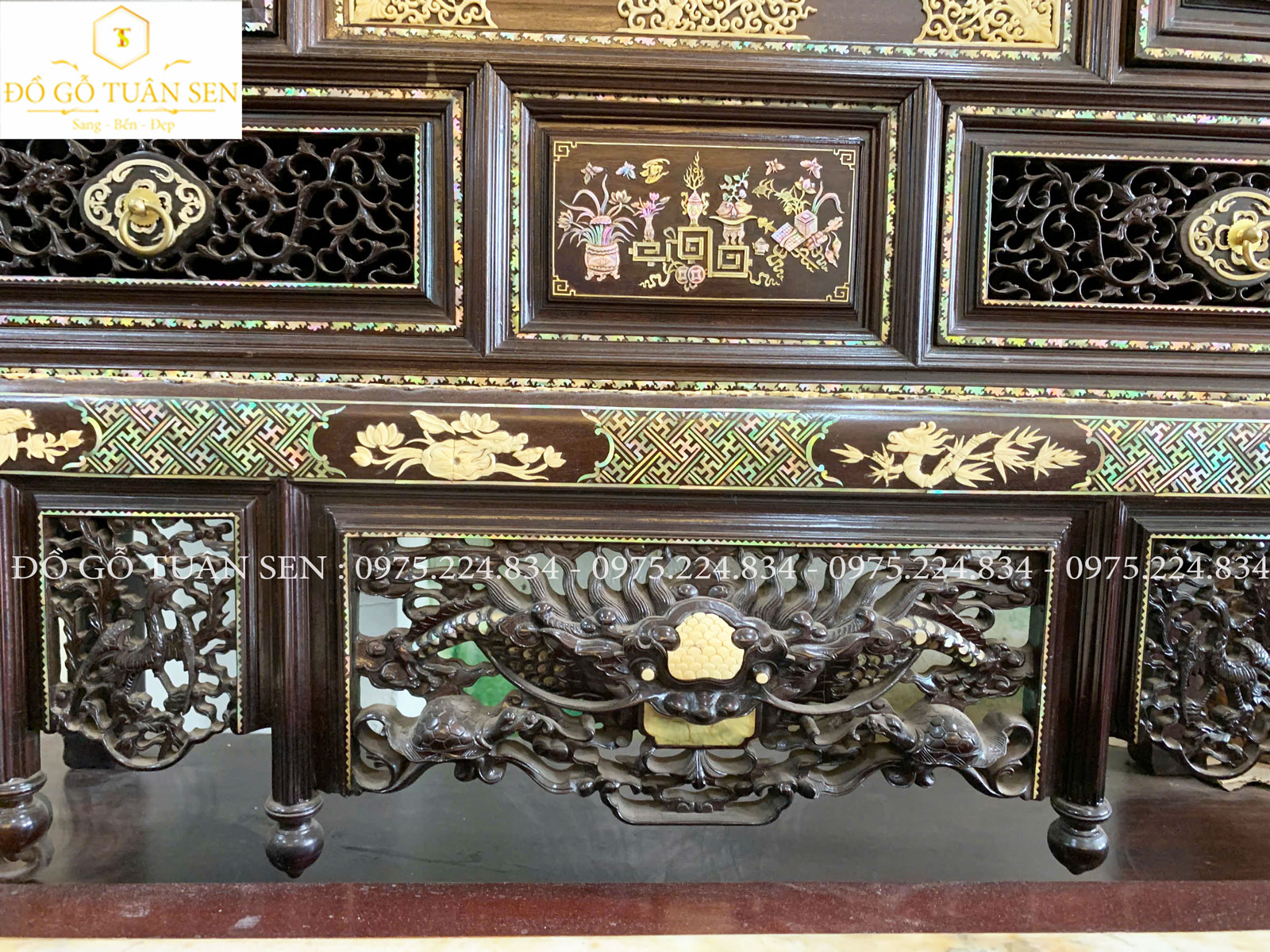Thông tin chi tiết kích thước tủ thờ gỗ gụ